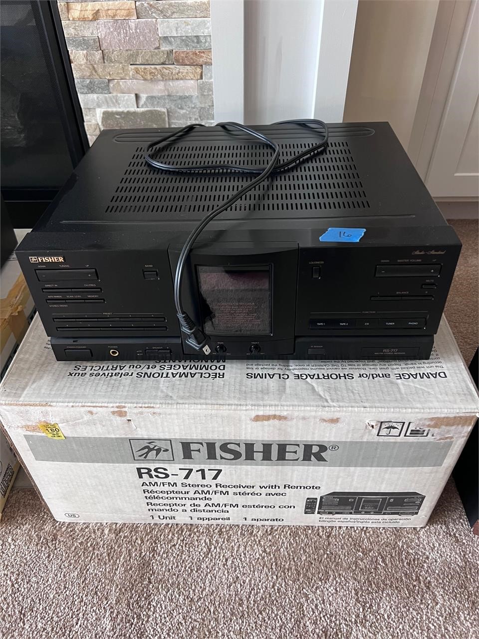 Fisher Brand Receiver