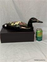 Decorative Wooden Loon Decoy Signed