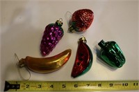 christmas fruit ornaments