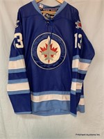 Teamu Selanne Winnipeg Jets NHL Reebok CCM Jersey