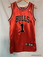 Derrick Rose Chicago Bulls Satin NBA Adidas Jersey