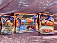 NIB Lot of 3 Disney Pixar Cars die cast toy cars