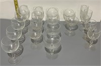 Glasses / Drinkware - Group of 19