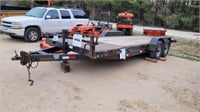 2019 Stag 18' +4' tilt trailer, tandem axle