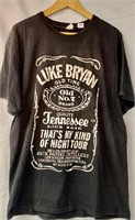 Luke Bryan Concert Tour T-Shirt Size XL