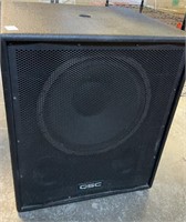QSC speaker 21x22x25in