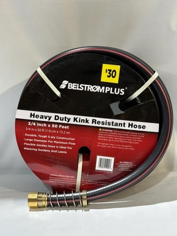 $30.00 Belstromplus Heavy Duty Kink Resistant