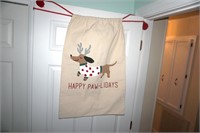 Happy Pawlidays canvas bag