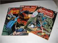 Vintage DC Detective Comics #399, 401, 404