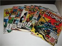 Lot of Vintage DC G.I. Combat Comic Books - 2
