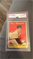1958 Topps Ray Monzant PSA/DNA