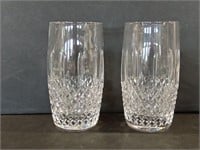 2 Waterford Crystal Colleen Highball Glasses