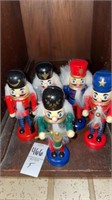 Nutcrackers - miniatures- variety - lot of 5