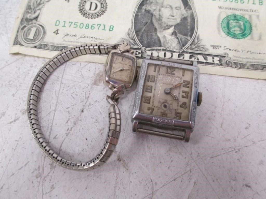 2 Vintage Watches - Roamer & Ladies Hamilton