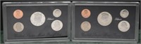 1992, 93 US Mint 5 Coin Silver Proof Sets (2)