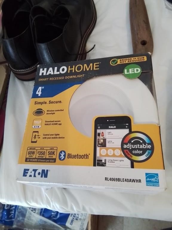 Pair of new Halo home smart reset downlight for