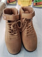 Nice fila camel color shoes size 10 and a half