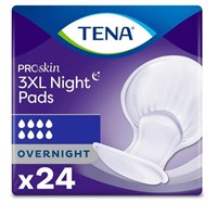 Tena ProSkin 3XL Incontinence Pads, Overnight