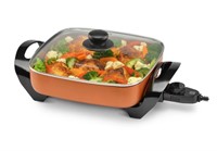 Toastmaster 11" Electric Copper Skillet