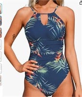 CUPSHE BATHING SUIT FOR WOMEN TROPICAL S RET.$35