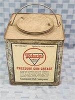 Vintage Polarine Pressure Gun Grease 25 lb.
