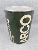 Vintage Arco SAE30 composite motor oil can,