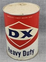 DX Heavy Duty quart tin one quart can