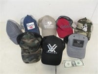 Lot of Assorted Hats - Coors, Hunting & More