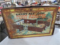 VINTAGE METAL FORT APACHE PLAYSET (BOX ONLY)