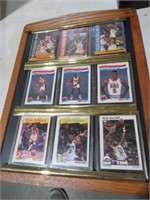 FRAMED NBA BASKETBALL CARDS