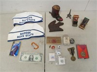 Lot of Misc Merch & Collectibles - Pins, Medals,