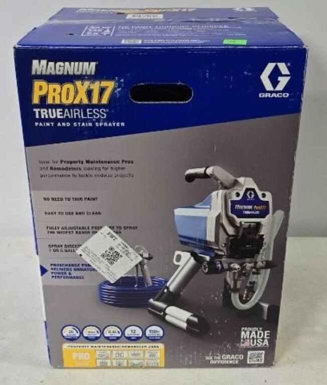 Graco Magnum ProX17 airless paint sprayer