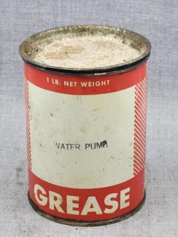 1 lb. Tin Water pump Grease, Metalcote Grease &