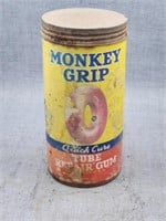 Monkey Grip Quick Cure Tube Repair Gum container,