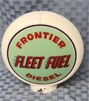 Frontier Fleet Fuel Diesel globe, 2-13.5" lenses