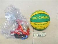 Nate McMillan Autographed Hoop Camp Ball