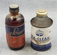 Standard Sta-Clean, Nu- Power vintage bottle