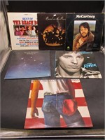 McCartney, Beach Boys, Springsteen Records /