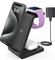 ($60) JoyGeek 3 in 1 Wireless Charger Stand
