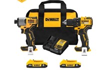 DeWalt 2-tool brushless combo kit w/ batteries