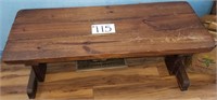 Wood Bench 42 X 16 X 17