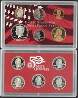 2005 US Mint 11 Coin Silver Proof Set