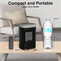 Small Portable Space Heater for Indoor Use