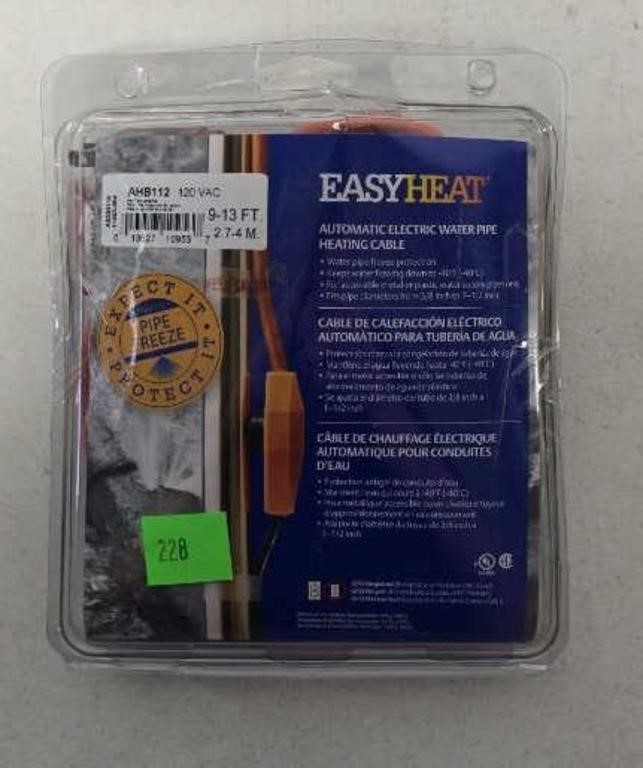 Easyheat electric water pipe heating cable