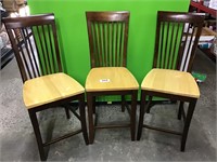 Wooden Counter Stools