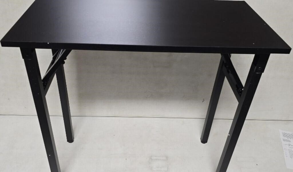 Folding desk black