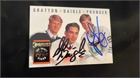 1993 Top Draft Picks Daigle, Pronger,dual signed a
