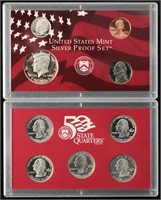 1999 US Mint 9 Coin Silver Proof Set