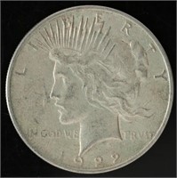 1922-P Peace Dollar
