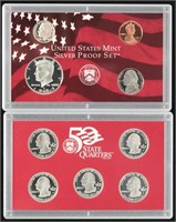 1999 US Mint 9 Coin Silver Proof Set